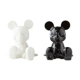 Disney Black and White Mickey Mouse Salt and Pepper Shaker Set - Enesco