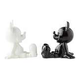 Disney Black and White Mickey Mouse Salt and Pepper Shaker Set - Enesco
