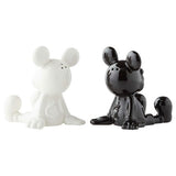Disney Black and White Mickey Mouse Salt and Pepper Shaker Set - Enesco