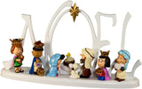 Peanuts Nativity Noel LED 10-Inch Statue - Kurt S. Adler