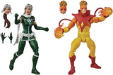 X-Men Marvel Legends Rogue and Pyro 6-Inch Action Figures
