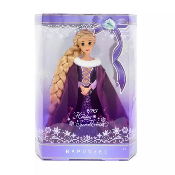 Disney Store Rapunzel 2021 Holiday Special Edition Doll