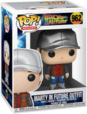 Back to the Future Marty in Future Outfit Funko Pop! Vinyl Figure