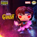 X-Men Gambit with Card Glow-in-the-Dark Funko Pop! Vinyl Figure - Entertainment Earth Exclusive