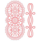 Cuttlebug™ Eleanor Laces Cut & Emboss Dies