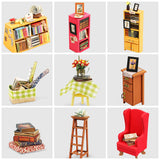 Sam's Study Room DIY Small Dollhouse