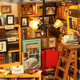 Sam's Study Room DIY Small Dollhouse