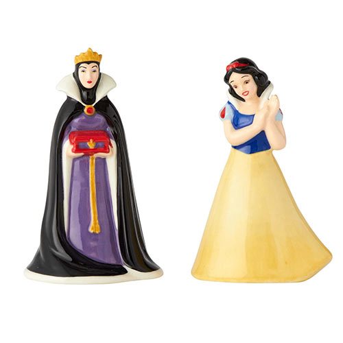 Snow White and Evil Queen Salt and Pepper Shaker Set by Enesco