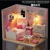 Sunshine Princess DIY Small Dollhouse