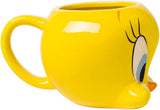 Looney Tunes Tweety Bird Face Ceramic 3D Sculpted Mug