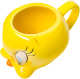 Looney Tunes Tweety Bird Face Ceramic 3D Sculpted Mug