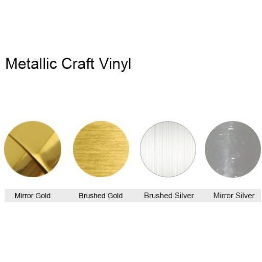 Metallic Craft Vinyl Sticker Generic
