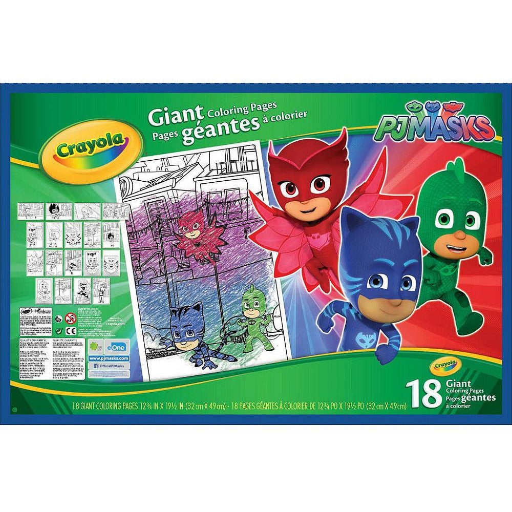 PJ Masks Giant Coloring Pages Alyanna's Nook