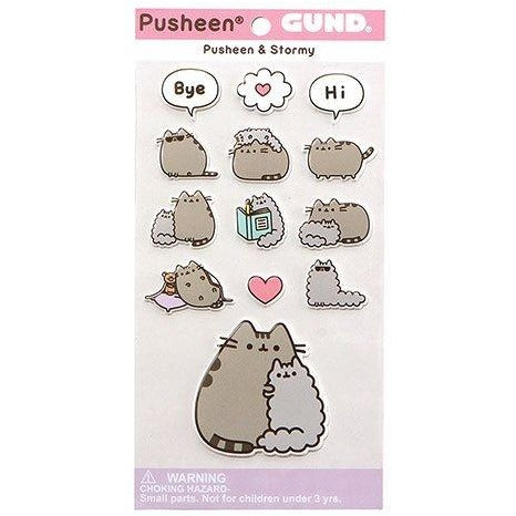 Pusheen the Cat Pusheen and Stormy Stickers