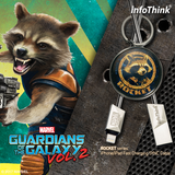 Guardians Of The Galaxy - ROCKET iPhone/iPad Sync Cable