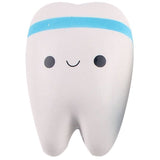Super Slow Rise Blue Kawaii "I Love Teeth"  Squishy