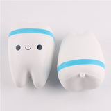 Super Slow Rise Blue Kawaii "I Love Teeth"  Squishy