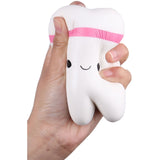 Super Slow Rise Pink Kawaii "I Love Teeth" Squishy