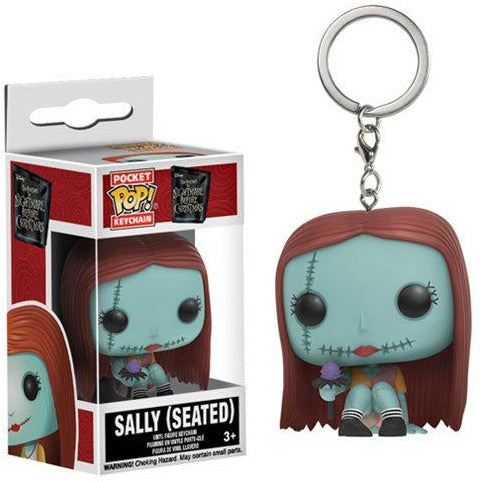 The Nightmare Before Christmas Sally Seated Pocket Pop! Key Chain