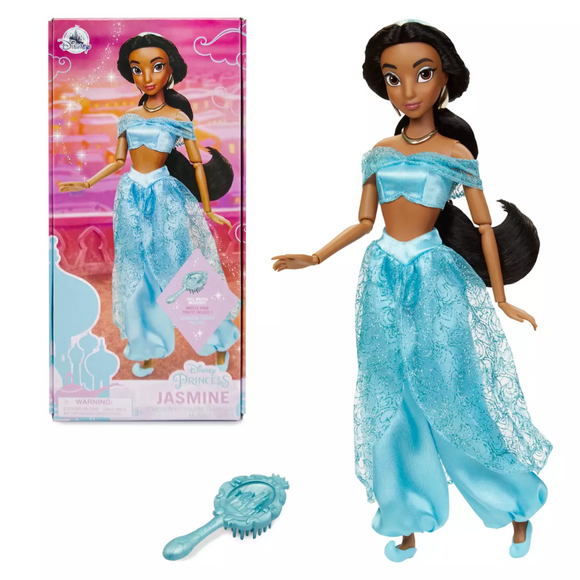 Disney Store Jasmine Classic Doll – Aladdin – 11 1/2'' 2022 New Packaging