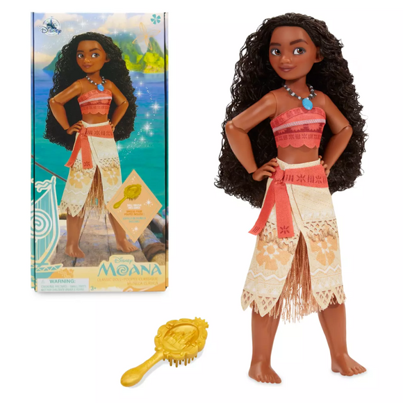 Disney Store Moana Classic Doll – 10 1/2'' 2022 New Packaging