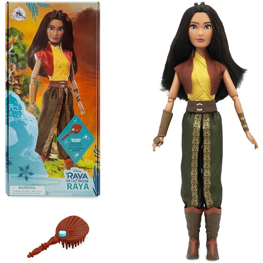 Disney Store Raya Classic Doll – Raya and the Last Dragon – 11.5" New Packaging