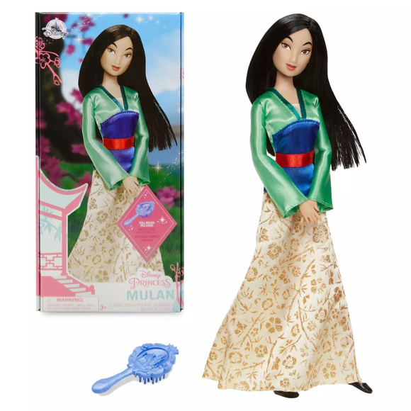 Disney Store Mulan Classic Doll – 11 1/2'' 2022 New Packaging