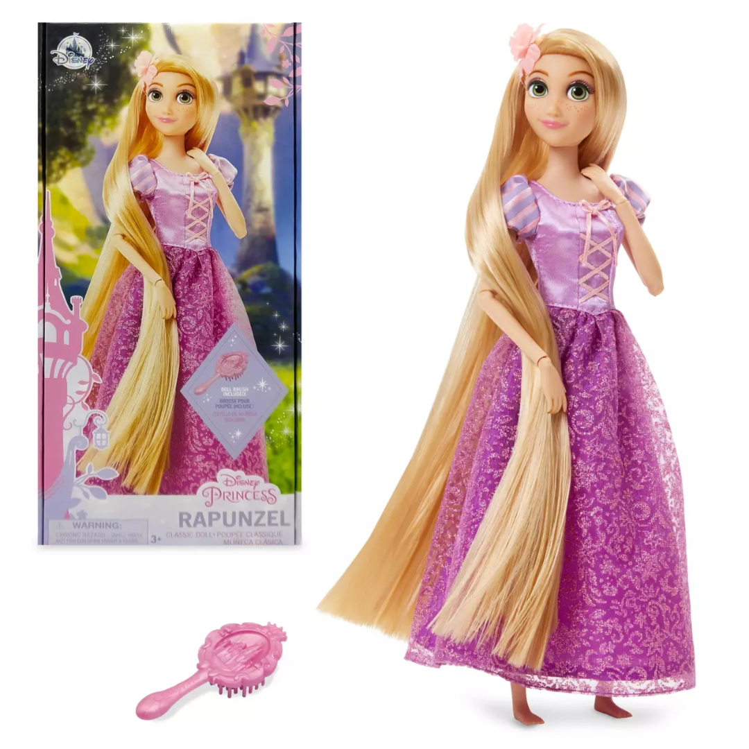 Disney Store Rapunzel Classic Doll – Tangled – 11 1/2'' 2022 New Packaging