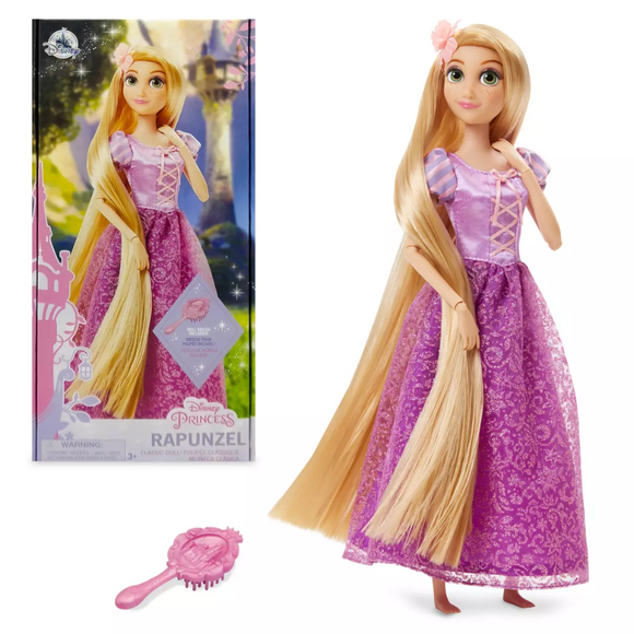 Disney Store Rapunzel Classic Doll – Tangled – 11 1/2'' 2022 New Packaging