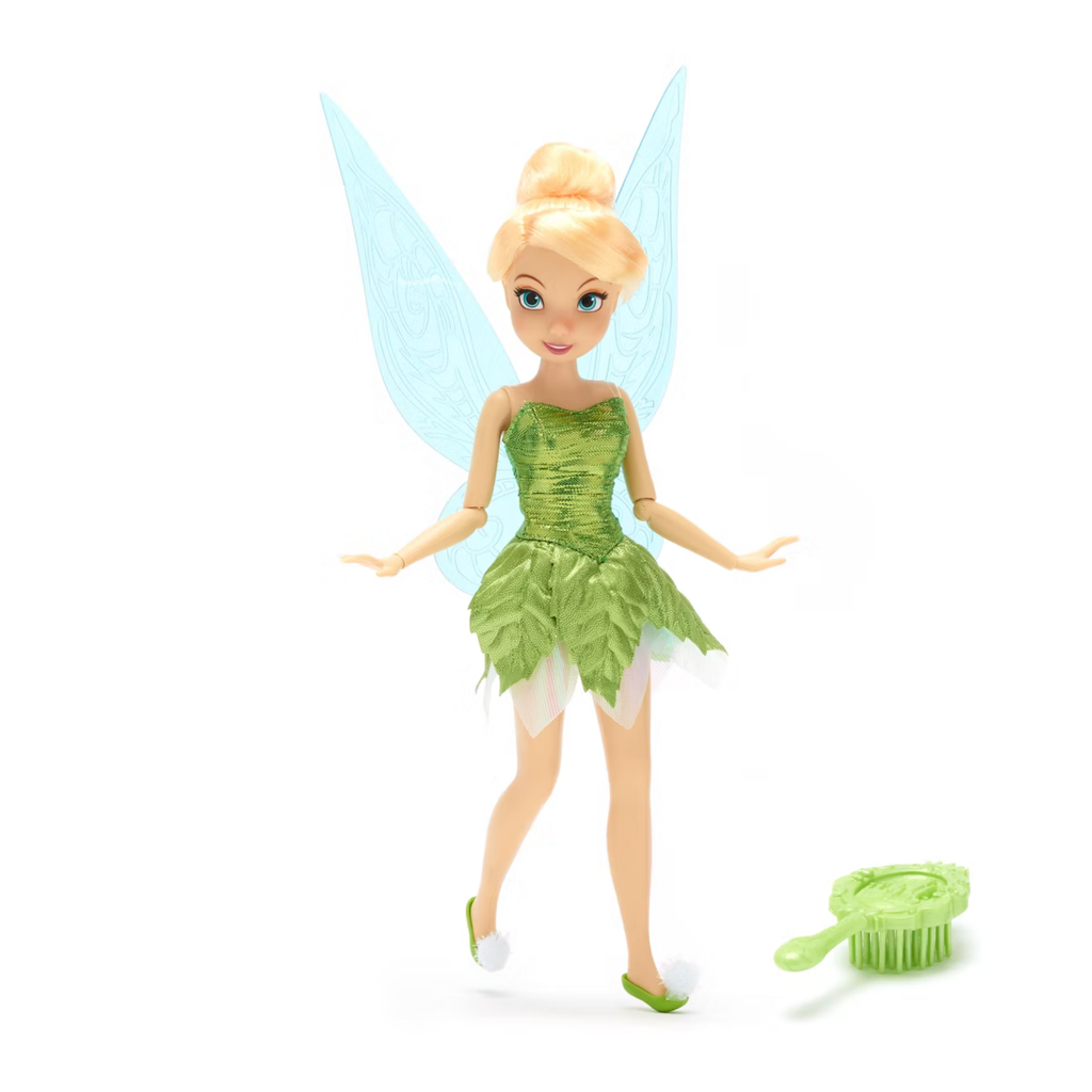 Disney Store Tinker Bell Classic Doll – Peter Pan – 10" Poseable Doll New Packaging