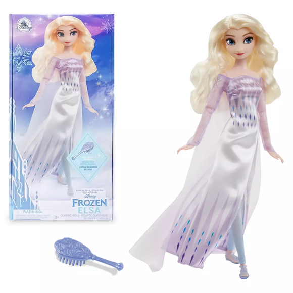 Disney Store Elsa Classic Doll – Frozen 2 – 11 1/2'' 2022 New Packaging
