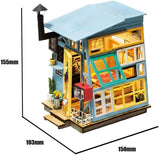 Wooden Hut DIY Small Dollhouse