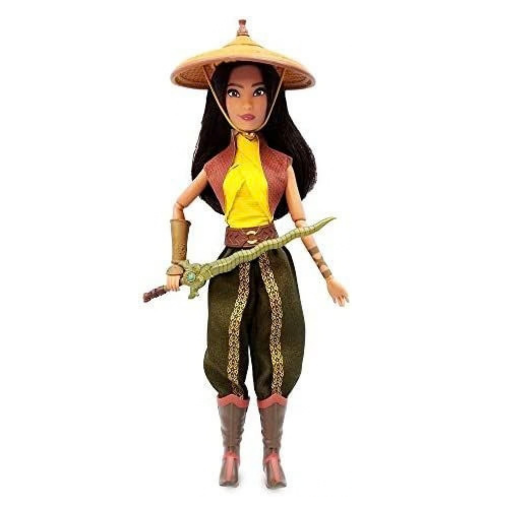 Disney Store Raya Classic Doll with Additional Articulation – Raya and the Last Dragon – 11 1/2"