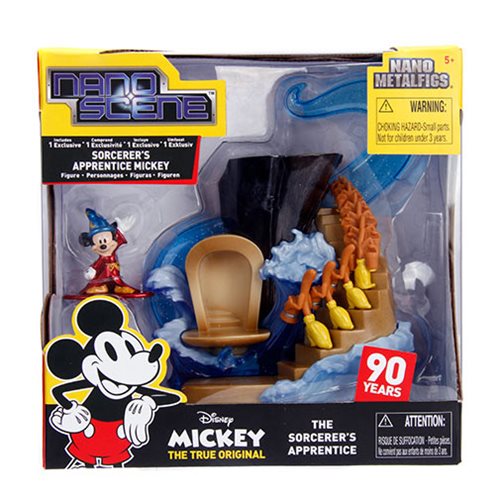 Mickey Mouse 90th Anniversary Nano Metals Scene Mini Playset