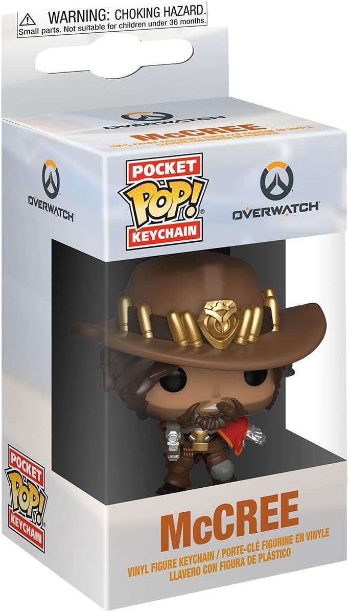 Funko Overwatch McCree Pocket Pop keychain vinyl collectible