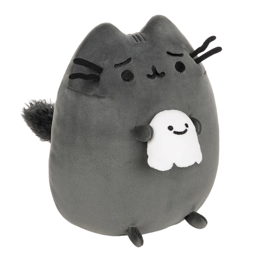 Pusheen “Scaredy Cat” Squisheen Plush 9″ – GUND Soft Collectible