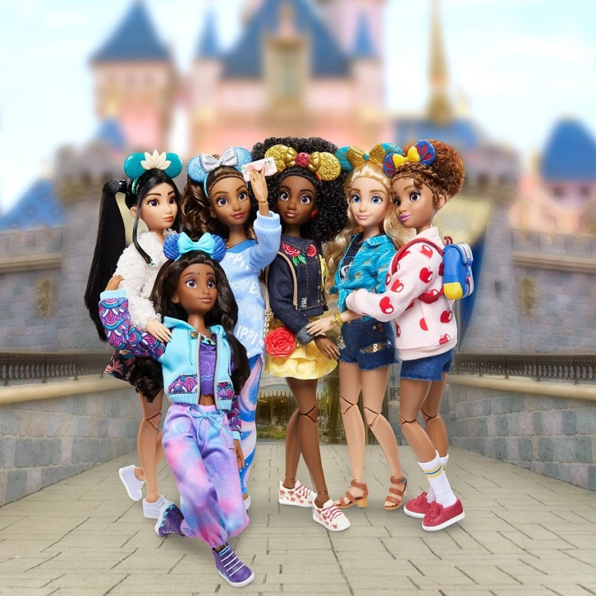 Inspired by Ariel, Belle, Cinderella, Jasmine, Snow White, Tiana, Disney Store ily 4EVER Doll – 11''