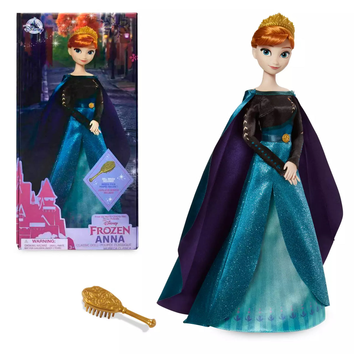 Disney Store Anna Classic Doll – Frozen 2 – 11 1/2'' 2022 New Packaging
