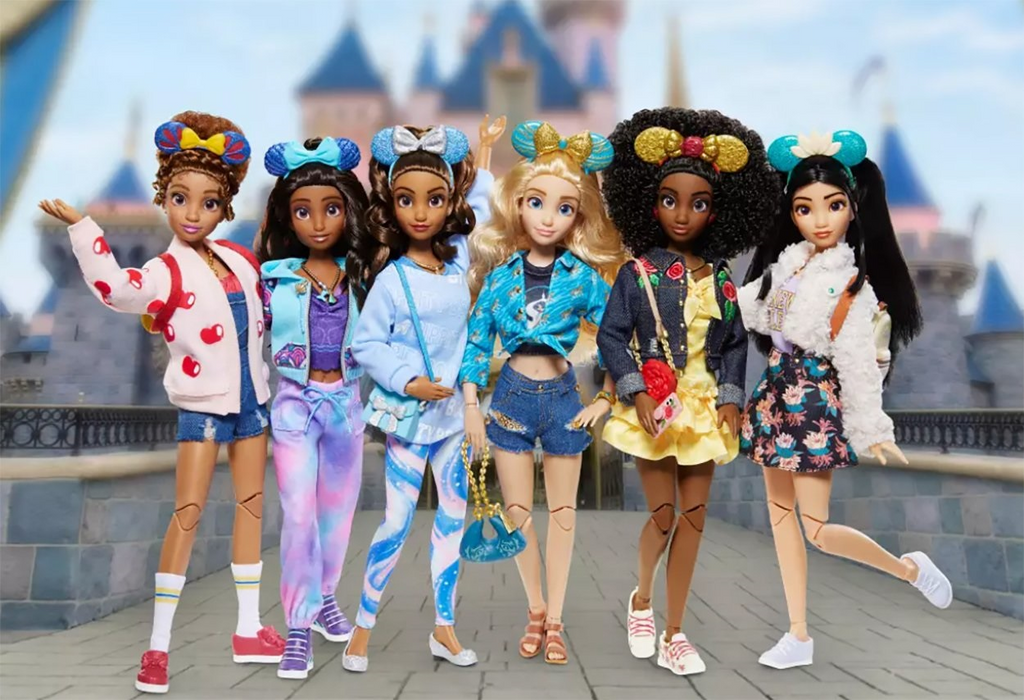 Inspired by Ariel, Belle, Cinderella, Jasmine, Snow White, Tiana, Disney Store ily 4EVER Doll – 11''