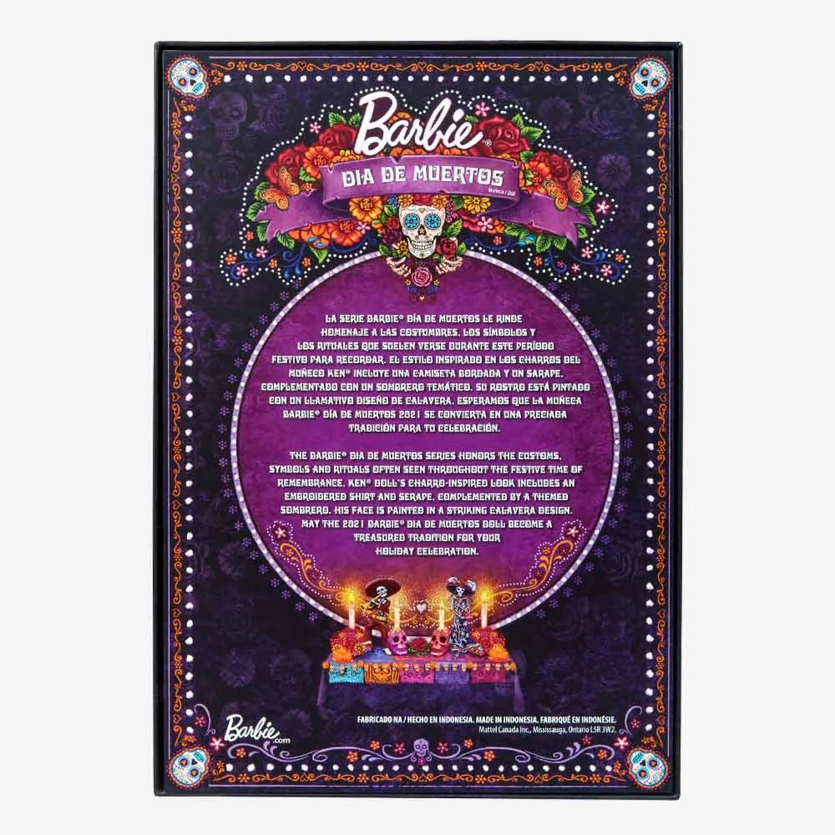 Barbie Dia De Muertos 2021 Ken Doll- MATTEL