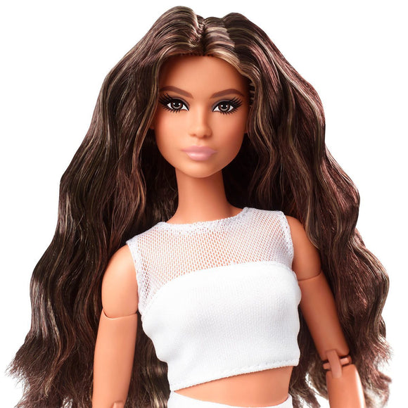 Mattel Barbie Looks Doll with Long Brunette Hair