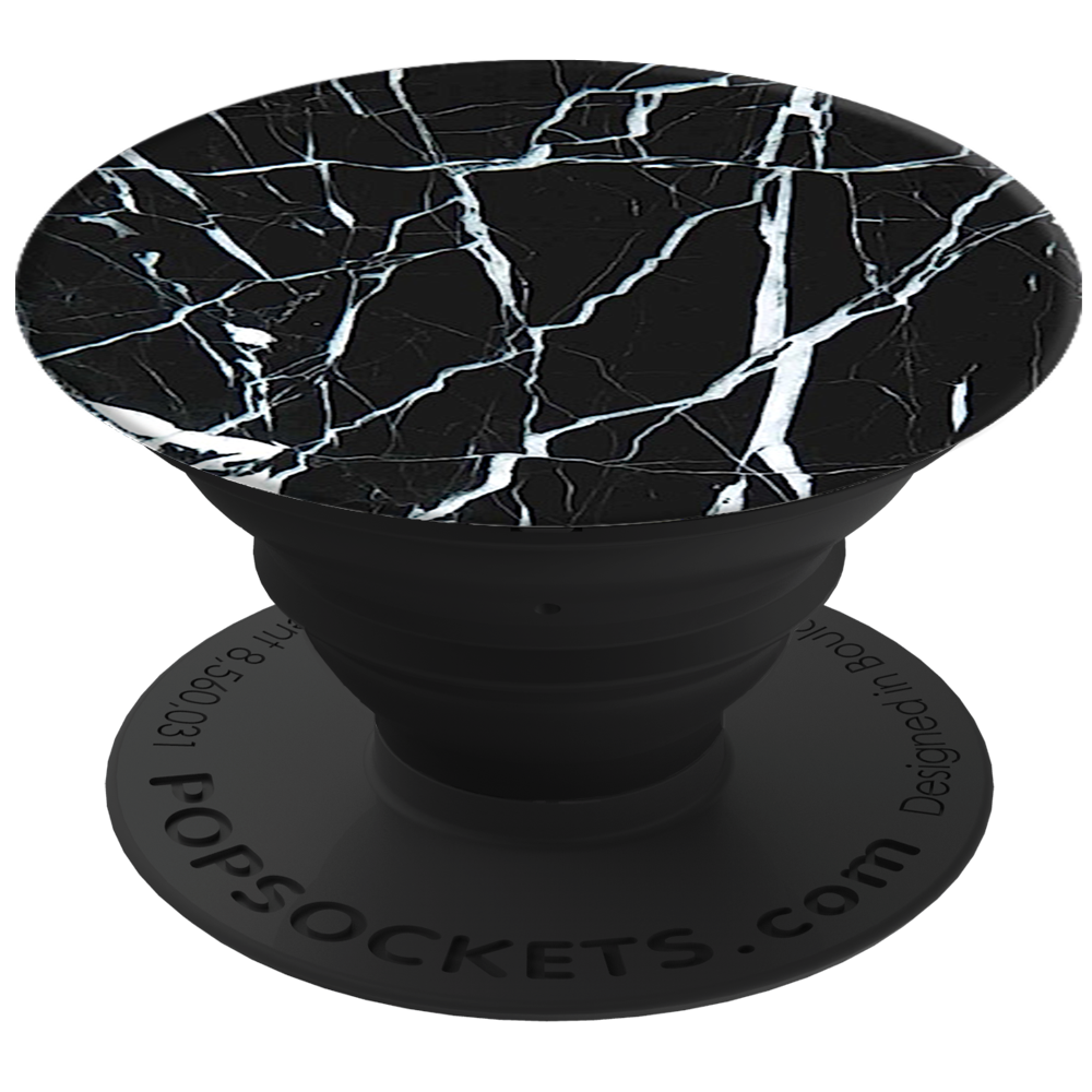 PopSockets PopGrip Black Marble