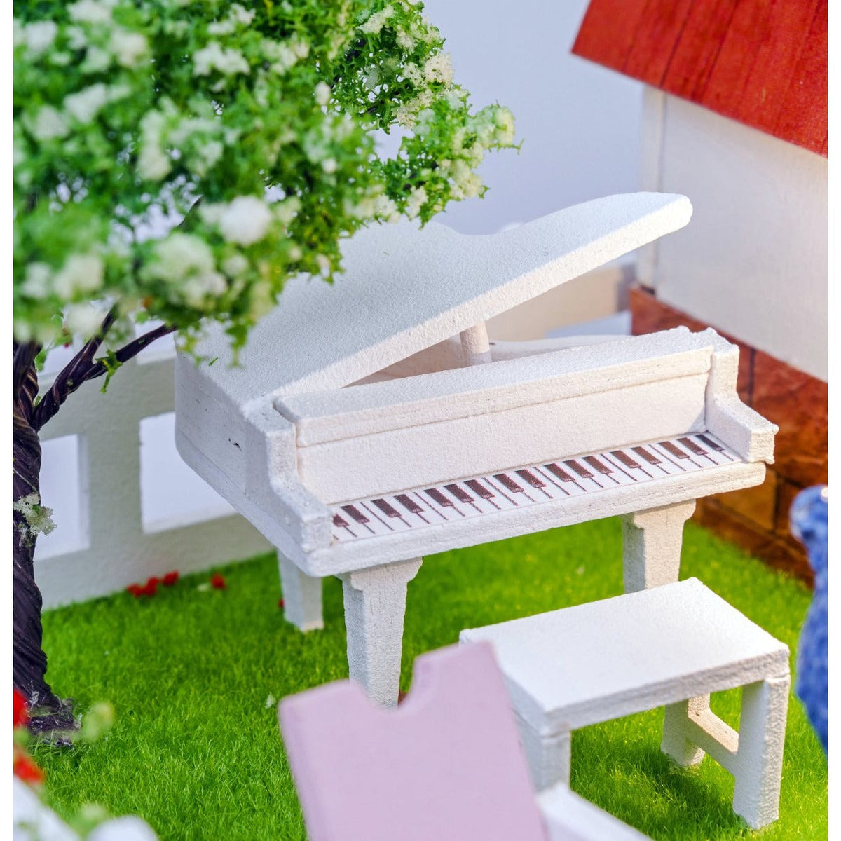Romantic Holiday DIY Miniature Dollhouse