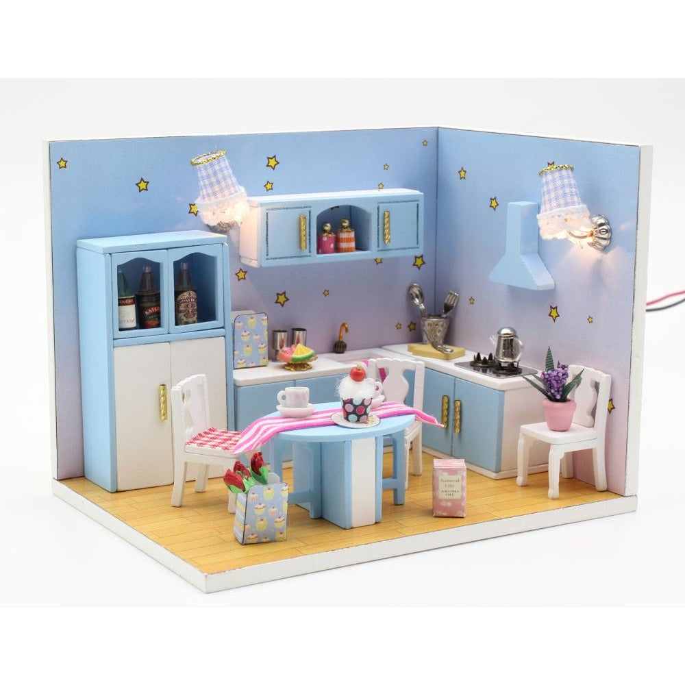 Love The Small Kitchen DIY Miniature Dollhouse