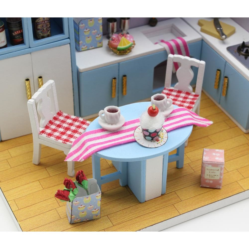 Love The Small Kitchen DIY Miniature Dollhouse