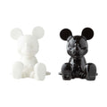 Disney Black and White Mickey Mouse Salt and Pepper Shaker Set - Enesco