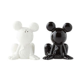 Disney Black and White Mickey Mouse Salt and Pepper Shaker Set - Enesco