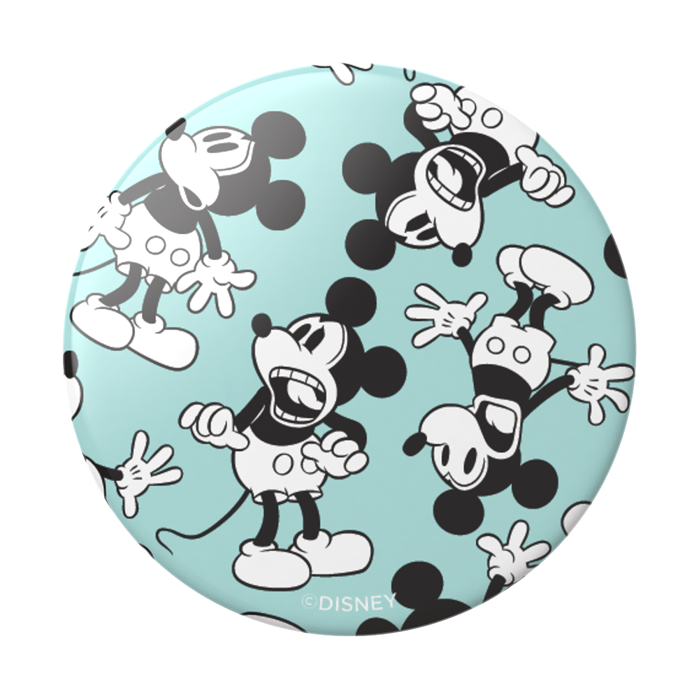 PopSockets PopGrip Peekaboo Mickey Mint Pattern