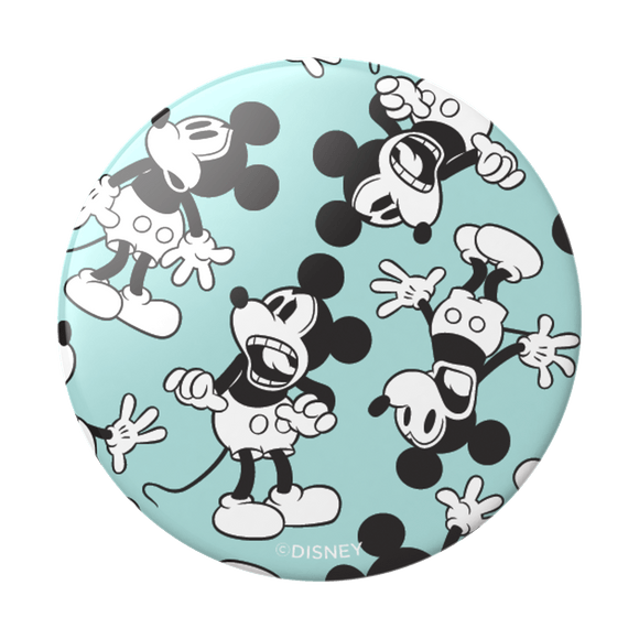 PopSockets PopGrip Peekaboo Mickey Mint Pattern