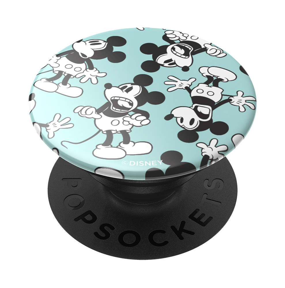 PopSockets PopGrip Peekaboo Mickey Mint Pattern